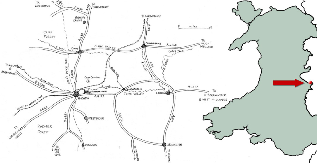 Milebrook House Hotel Map